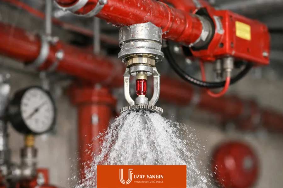 Islak Borulu ve Kuru Borulu Sprinkler Sistemi Karşılaştırması - Uzay Yangın