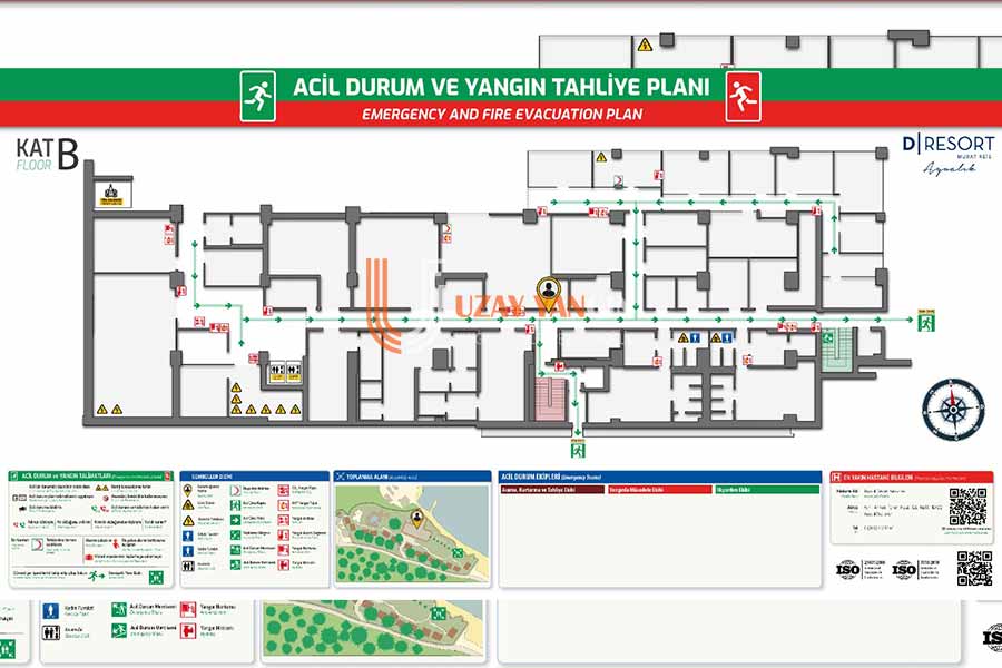 Yüksek Binalar İçin Yangın Alarmı ve Algılama Sistemleri - Uzay Yangın