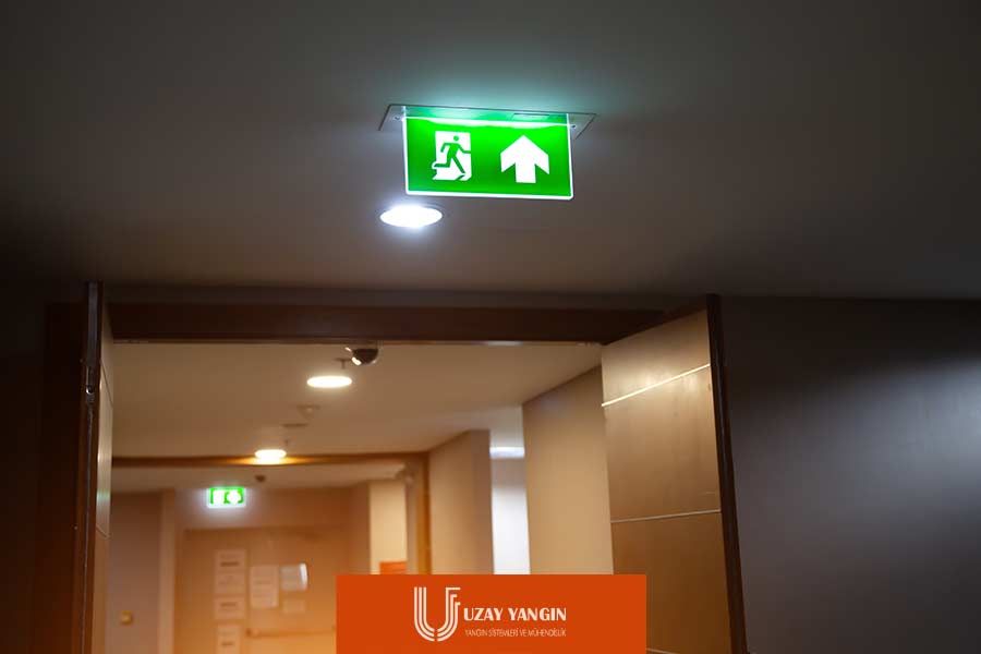 Acil Durum Aydınlatma Armatürleri - Uzay Yangın