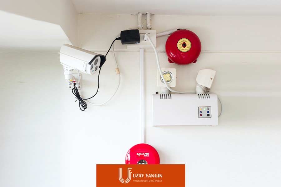 Proje Çizimi ve Kablolama - Uzay Yangın