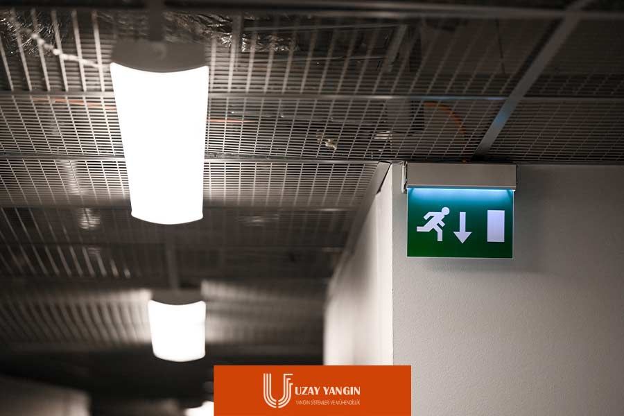 Acil Durum Aydınlatma ve Yönlendirme Yerleştirme Esasları - Uzay Yangın