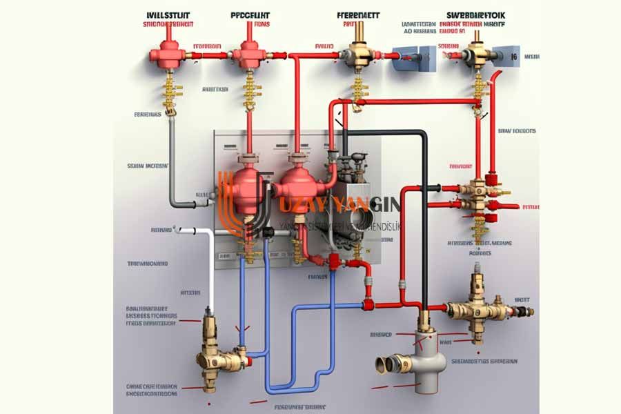 Sprinkler Yangın Söndürme Sistemi Nedir? Ne İşe Yarar? - Uzay Yangın