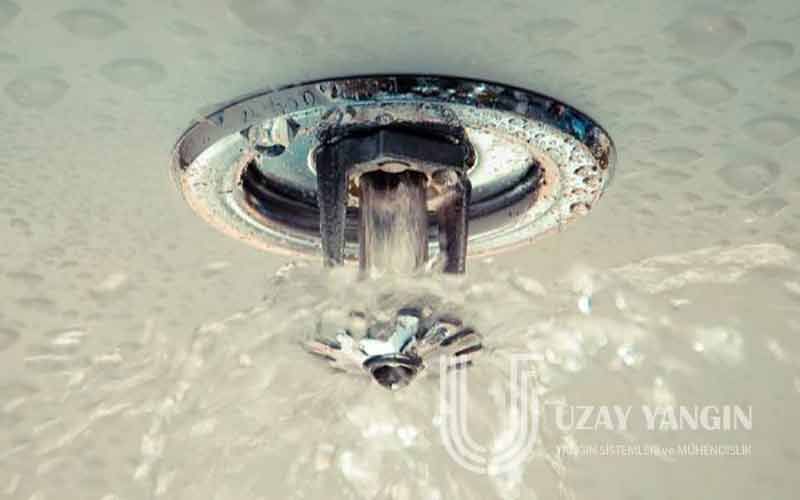 Sprinkler Sulu Yangın Söndürme Sistemi